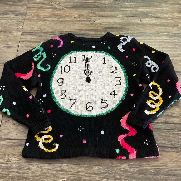 Vintage Hand Knit NYE Sweater - Picture 5 of 7